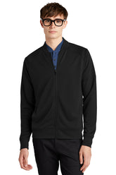 Mercer+Mettle® Double-Knit Bomber - Deep Black - XS